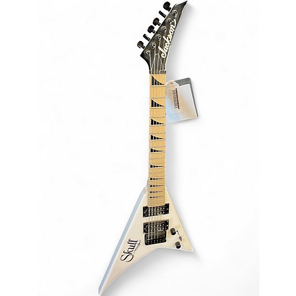 Used Jackson RR Minion JS1X White Solid Body Electric Guitar