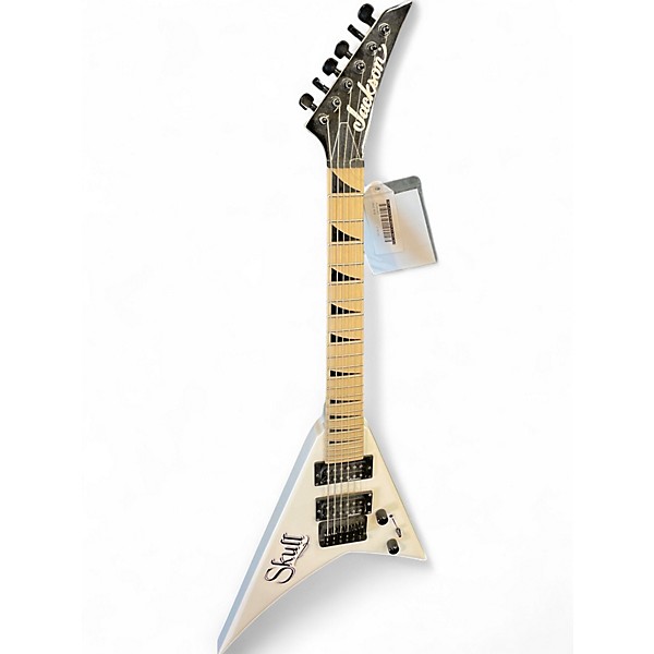 Used Jackson RR Minion JS1X White Solid Body Electric Guitar