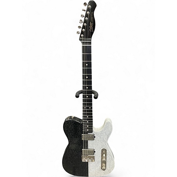 Used Xotic XTC-3 Black and White Solid Body Electric Guitar