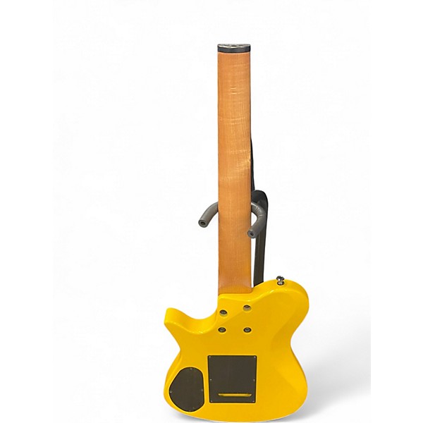 Used Kiesel Zeus 7 Yellow Solid Body Electric Guitar