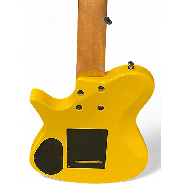 Used Kiesel Zeus 7 Yellow Solid Body Electric Guitar