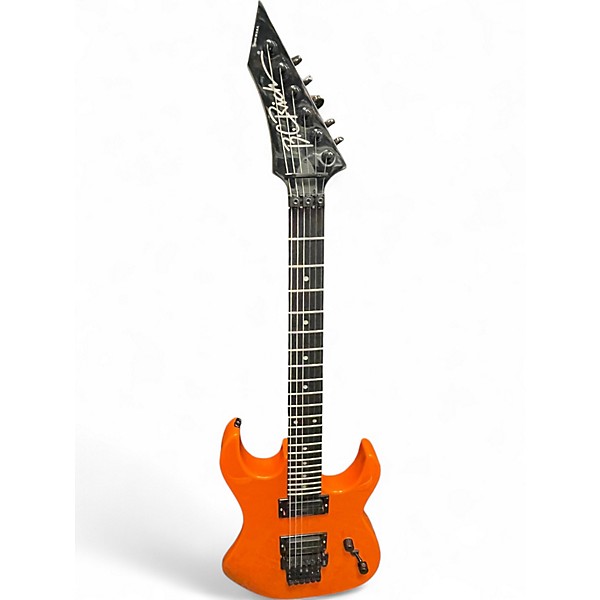 Used B.C. Rich ST Legacy USA Orange Solid Body Electric Guitar