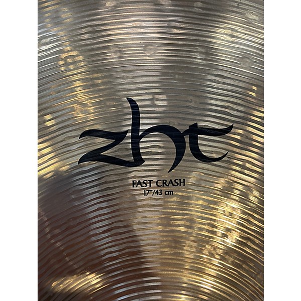 Used Zildjian 17in ZHT Fast Crash Cymbal