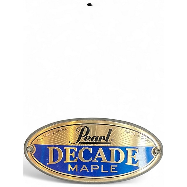 Used Pearl 5 Piece DECADE MAPLE Black Drum Kit