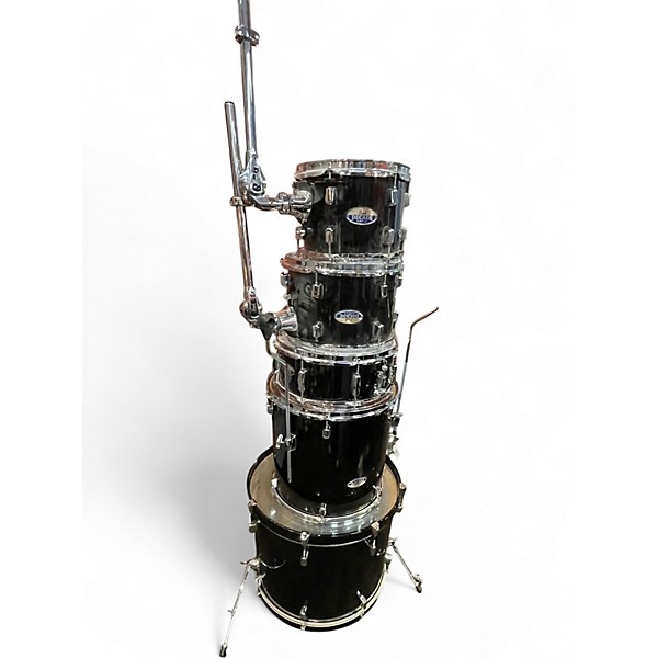 Used Pearl 5 Piece DECADE MAPLE Black Drum Kit
