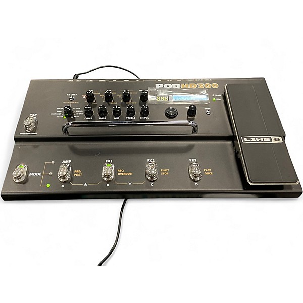 Used Line 6 Pod HD300 Amp Modeler Effect Processor