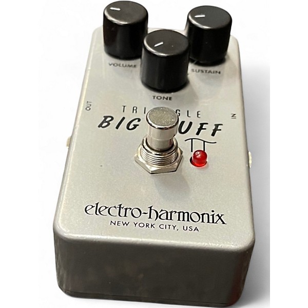 Used Electro-Harmonix Big Muff Triangle Pi Distortion Effect Pedal