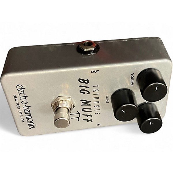 Used Electro-Harmonix Big Muff Triangle Pi Distortion Effect Pedal