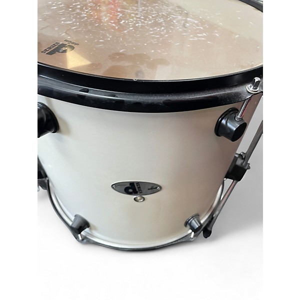 Used ddrum 5 Piece D Series White Drum Kit