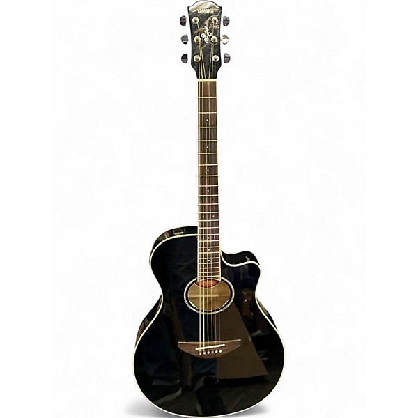 Used Yamaha APX600 BLACK Acoustic Electric Guitar