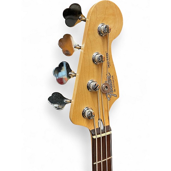 Used Fender Standard Jazz Bass 3 Color Sunburst Electric Bass Guitar