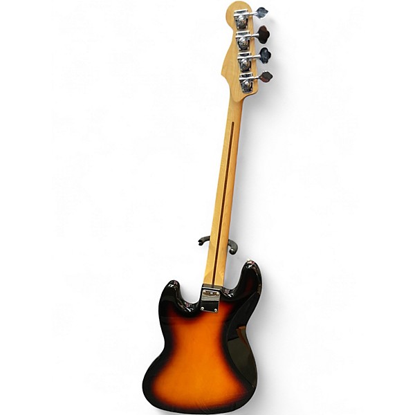Used Fender Standard Jazz Bass 3 Color Sunburst Electric Bass Guitar
