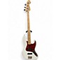 Used Fender Player Jazz Bass Polar White Electric Bass Guitar thumbnail