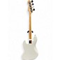 Used Fender Player Jazz Bass Polar White Electric Bass Guitar