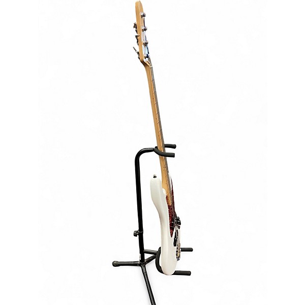 Used Fender Player Jazz Bass Polar White Electric Bass Guitar