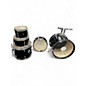 Used Ludwig 5 Piece Accent CS Black Drum Kit