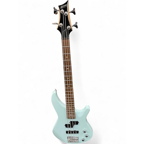 Used Mitchell MB100PB Pelham Blue Electric Bass Guitar