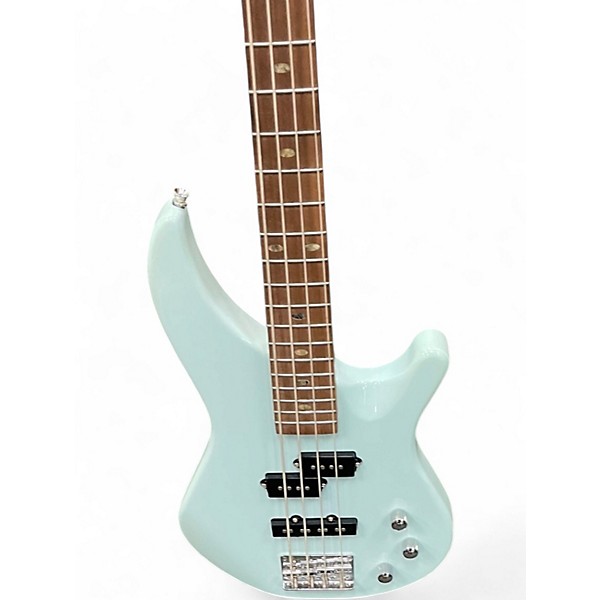 Used Mitchell MB100PB Pelham Blue Electric Bass Guitar