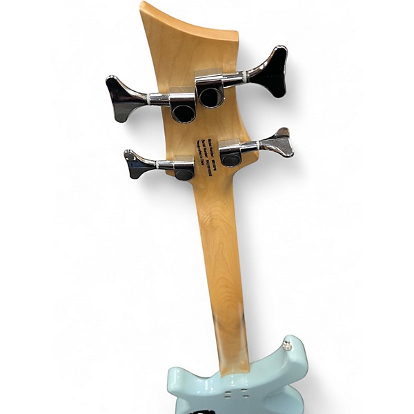 Used Mitchell MB100PB Pelham Blue Electric Bass Guitar