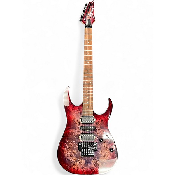 Used Ibanez RG470 Red Eclipse Burst Solid Body Electric Guitar