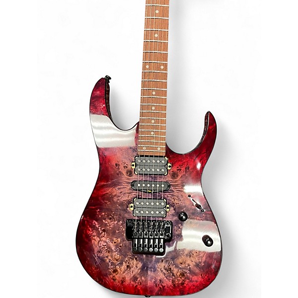 Used Ibanez RG470 Red Eclipse Burst Solid Body Electric Guitar