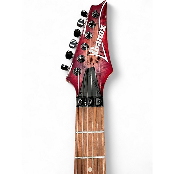 Used Ibanez RG470 Red Eclipse Burst Solid Body Electric Guitar