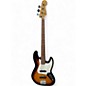 Used Fender Standard Fretless Jazz Bass Brown Sunburst Electric Bass Guitar thumbnail