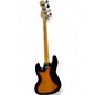 Used Fender Standard Fretless Jazz Bass Brown Sunburst Electric Bass Guitar
