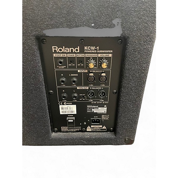 Used Roland KCW - 1 Powered Subwoofer