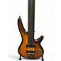 Used Ibanez SRF705BBF Brown Burst Flat Electric Bass Guitar