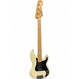 Used Fender Standard Precision Bass CREAM Electric Bass Guitar