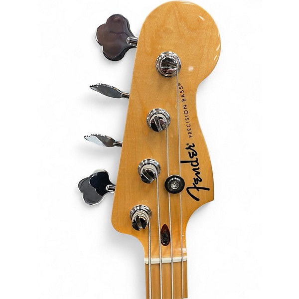 Used Fender Standard Precision Bass CREAM Electric Bass Guitar
