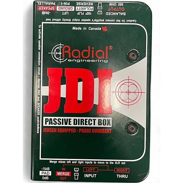 Used Radial Engineering JDI Direct Box