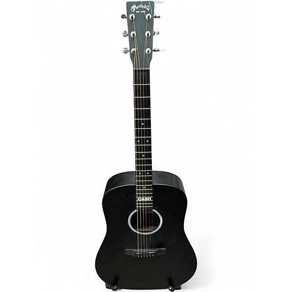 Used Martin DX JONNEY CASH BLACK Acoustic Guitar