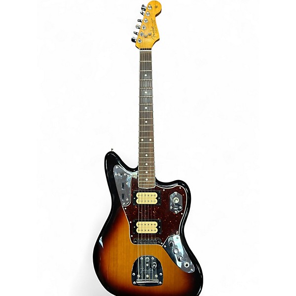 Used Fender Kurt Cobain Signature Jaguar 2 Color Sunburst Solid Body Electric Guitar