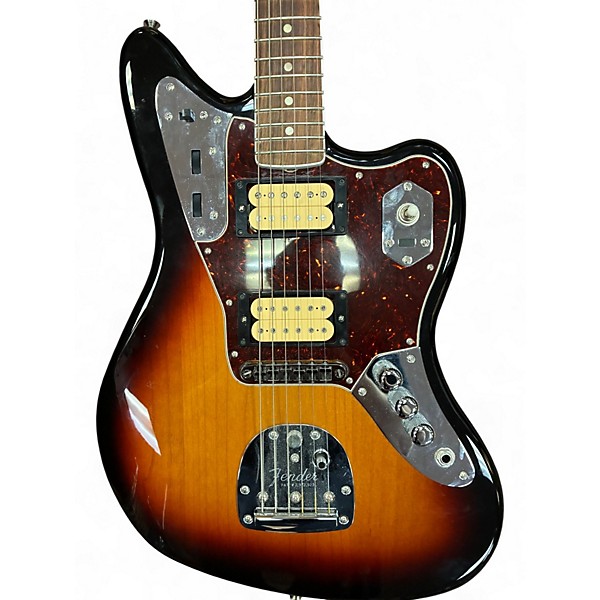 Used Fender Kurt Cobain Signature Jaguar 2 Color Sunburst Solid Body Electric Guitar