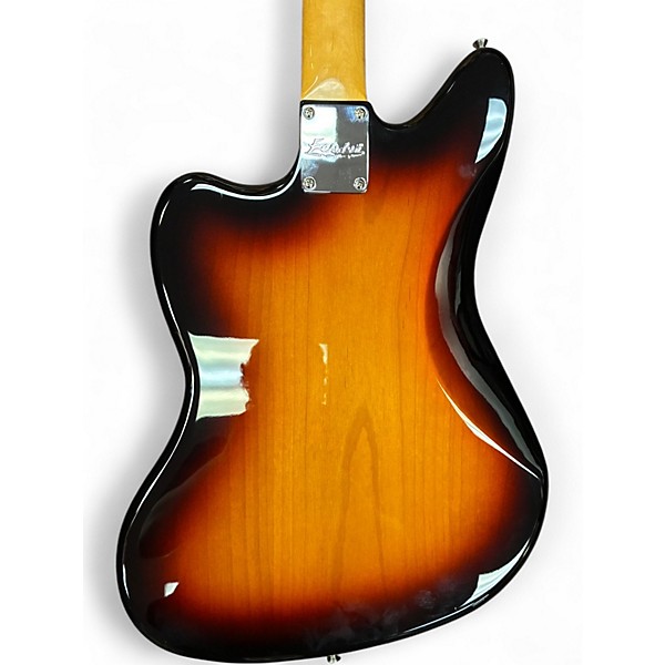 Used Fender Kurt Cobain Signature Jaguar 2 Color Sunburst Solid Body Electric Guitar