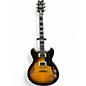 Used Ibanez JSM10 VINTAGE YELLOW SUNBURST Hollow Body Electric Guitar thumbnail