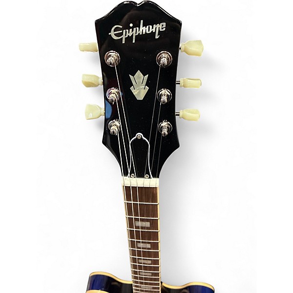 Used Epiphone ES335 Blueberry Burst Hollow Body Electric Guitar