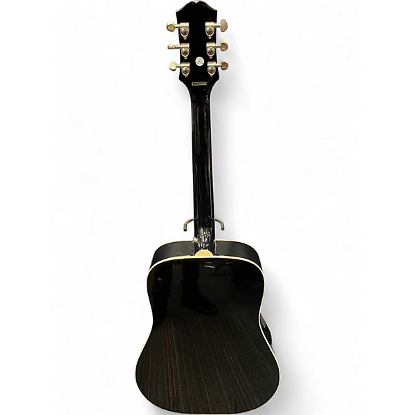 Used Epiphone Hummingbird Studio Silver Burst Acoustic Electric Guitar