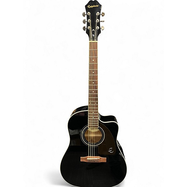 Used Epiphone Hummingbird Studio Silver Burst Acoustic Electric Guitar