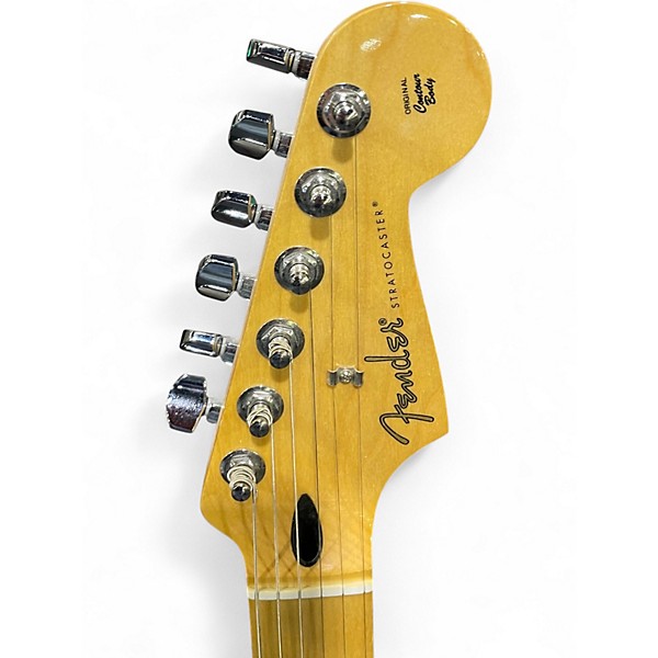 Used 2018 Fender Player Stratocaster DELUXE 3 Color Sunburst Solid Body Electric Guitar
