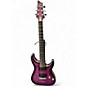Used Schecter Guitar Research CT Platinum Satin Purple Burst Solid Body Electric Guitar thumbnail