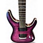Used Schecter Guitar Research CT Platinum Satin Purple Burst Solid Body Electric Guitar