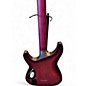 Used Schecter Guitar Research CT Platinum Satin Purple Burst Solid Body Electric Guitar