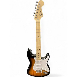 Used Squier Stratocaster 2 Color Sunburst Solid Body Electric Guitar