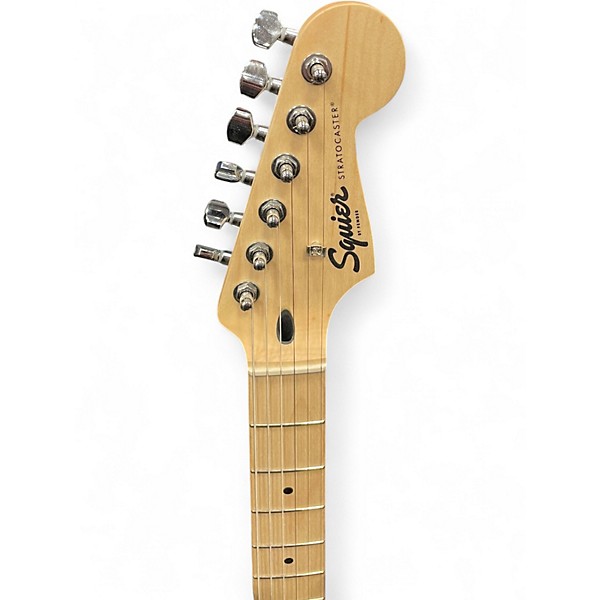 Used Squier Stratocaster 2 Color Sunburst Solid Body Electric Guitar