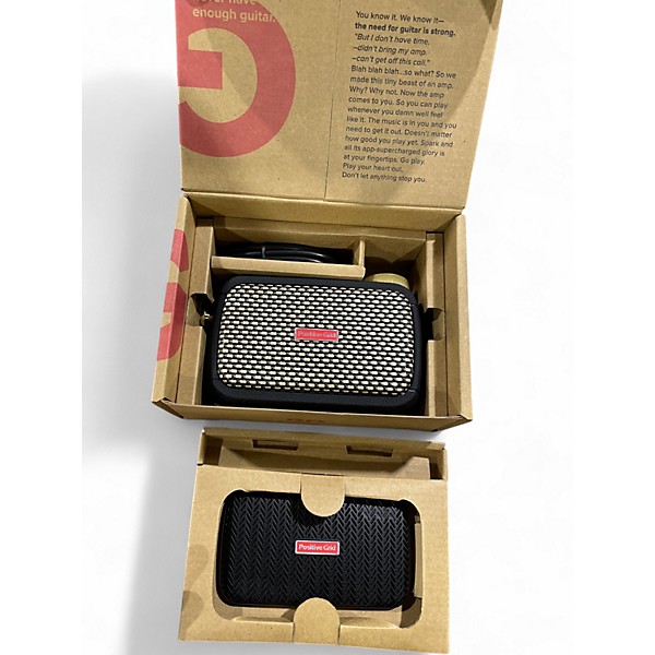 Used Positive Grid spark go Battery Powered Amp