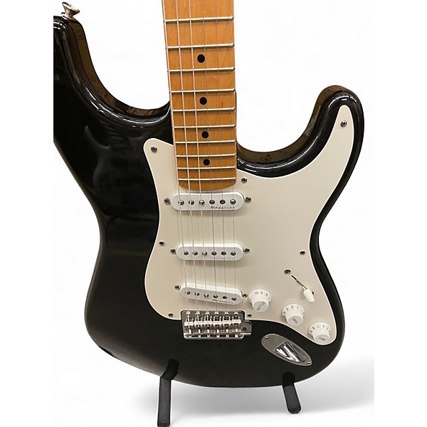 Used Fender ERIC CLAPTON BLACKIE STRATOCASTER Black Solid Body Electric Guitar