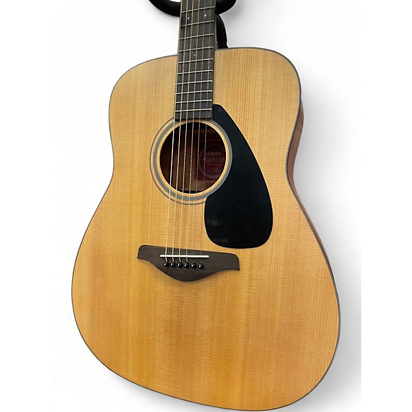 Used Yamaha FG650MS Natural Acoustic Guitar